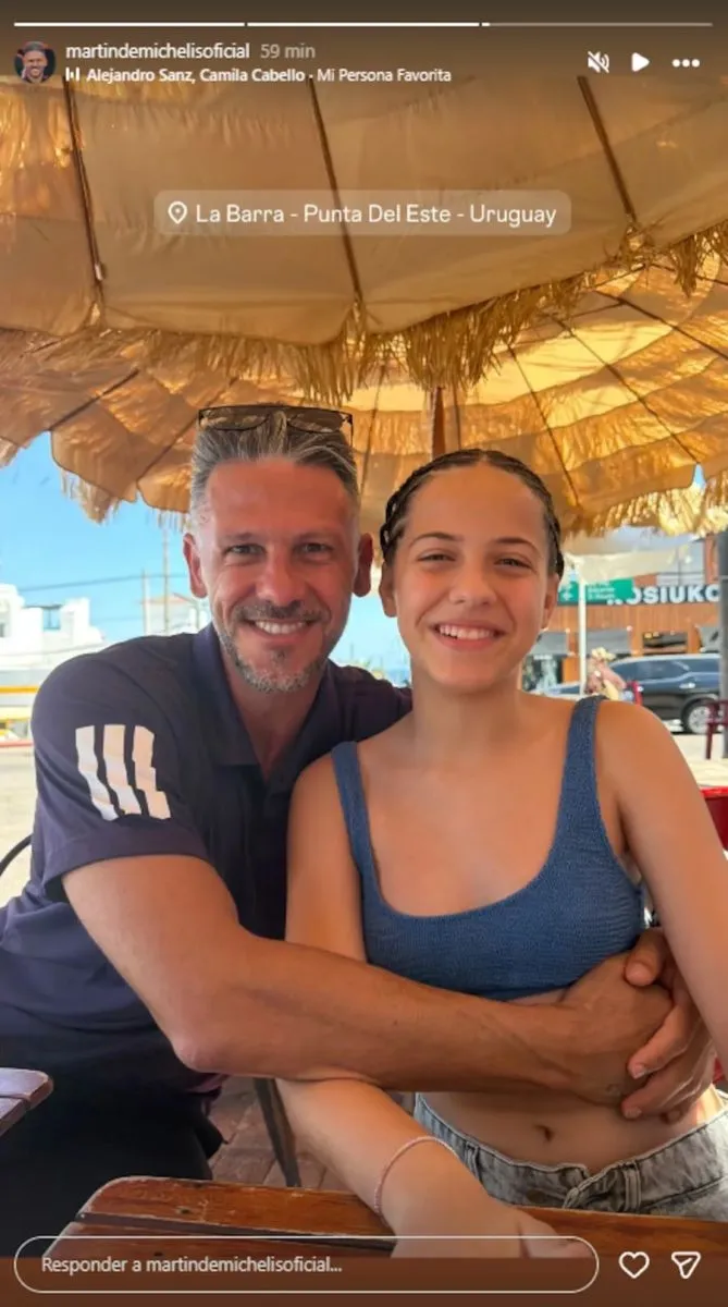 Mart&iacute;n Demichelis - hija