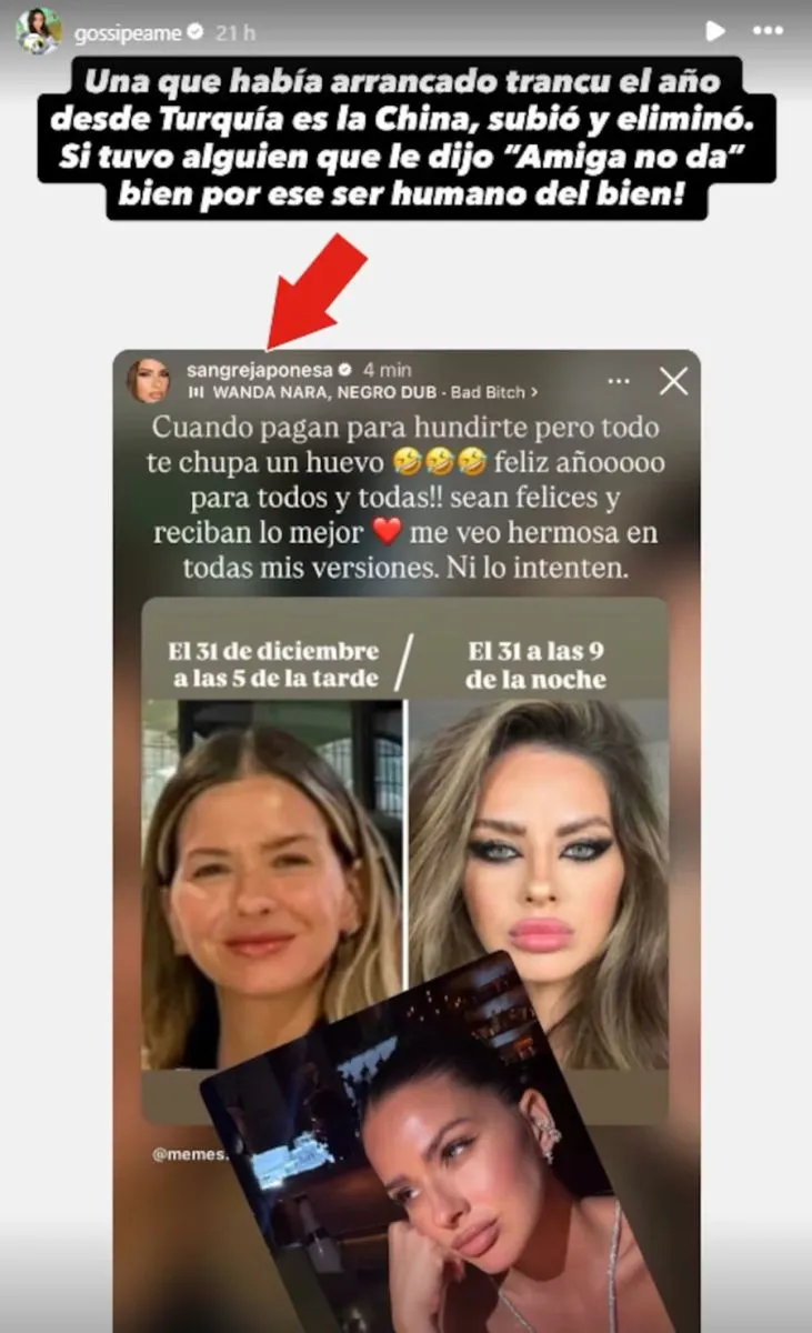 China Su&aacute;rez - Wanda Nara