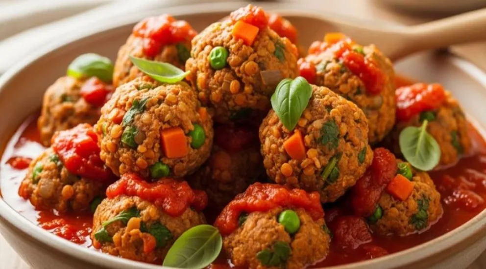 alb&oacute;ndigas de lentejas - receta