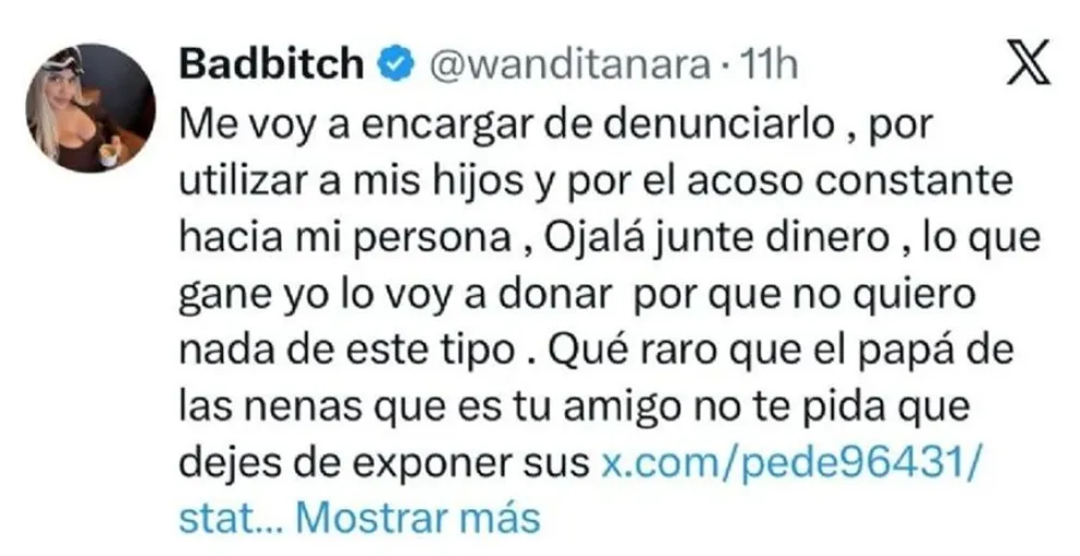 Wanda Nara - Gustavo M&eacute;ndez
