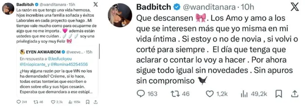 Wanda Nara - Gustavo M&eacute;ndez