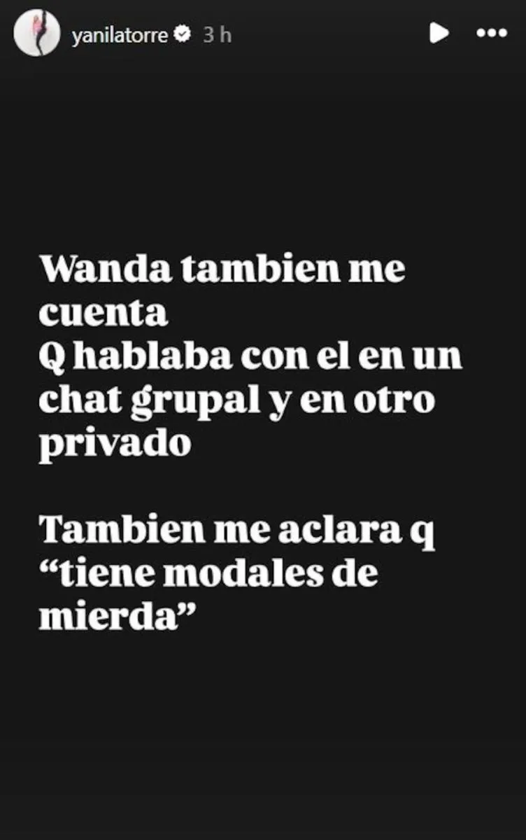 Wanda Nara - Yanina Latorre