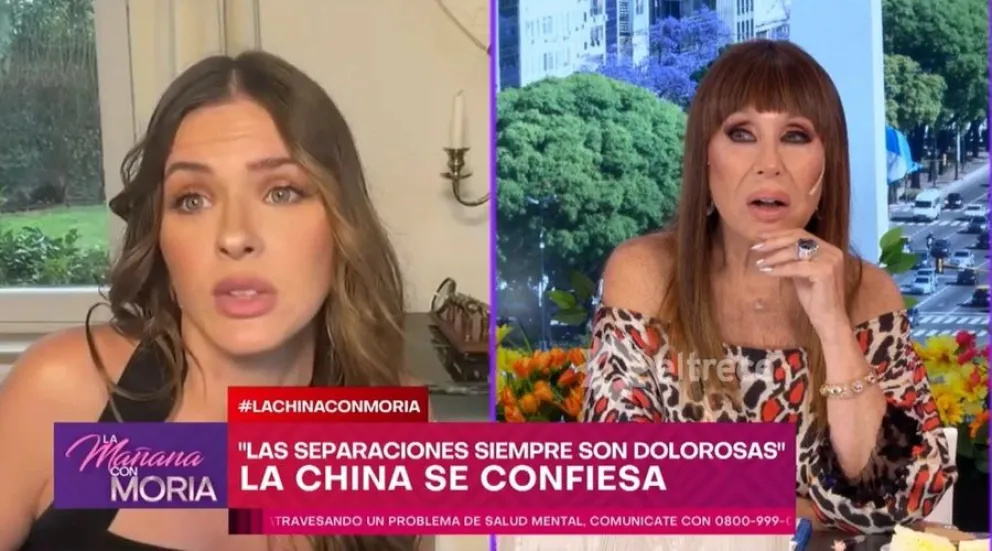 China Su&aacute;rez con Moria Cas&aacute;n entrevista