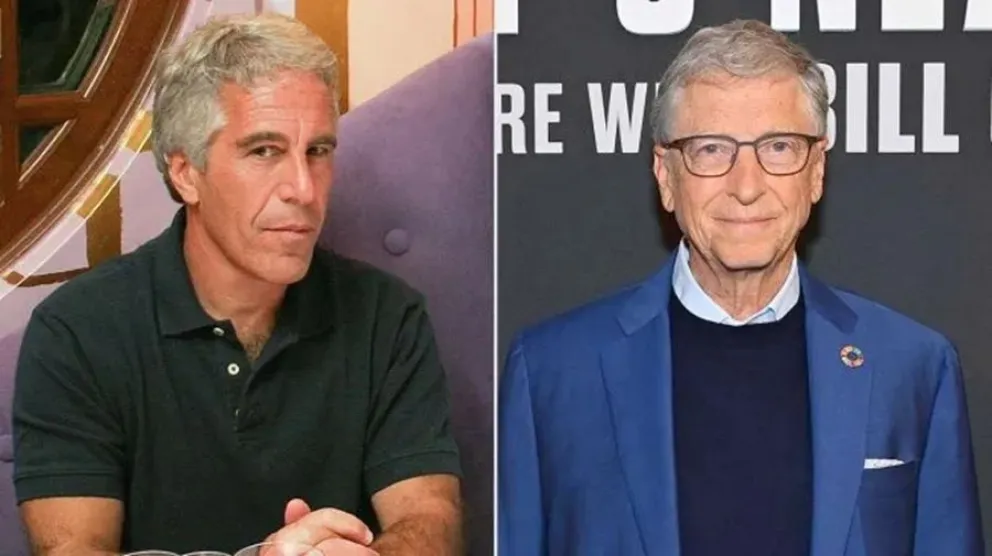 Jeffrey Epstein y Bill Gates