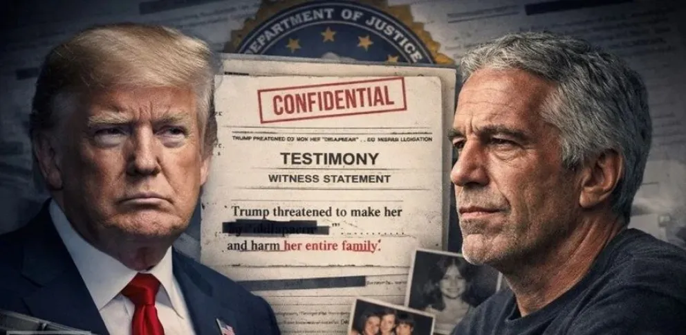 Donald Trump en los registros judiciales de Epstein