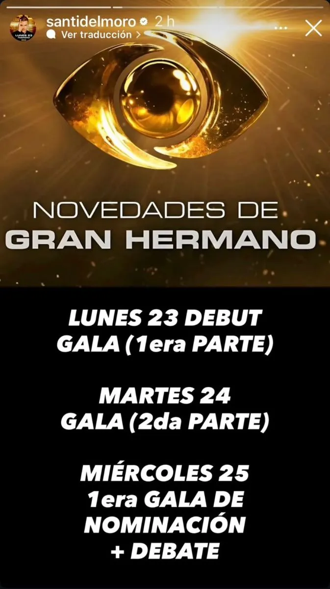 Telefe anunci&oacute; fechas de debut Gran Hermano