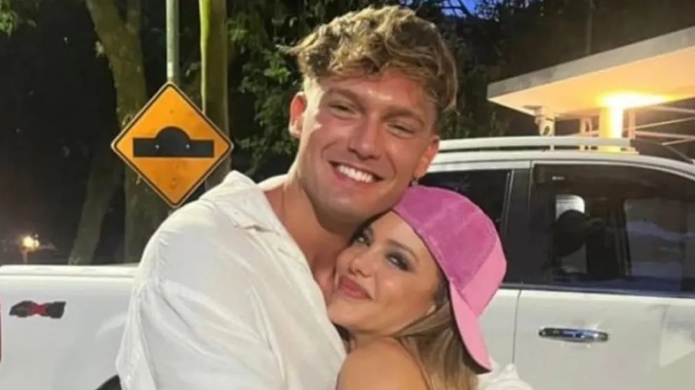 Evangelina Anderson e Ian Lucas pasaron San Valent&iacute;n juntos