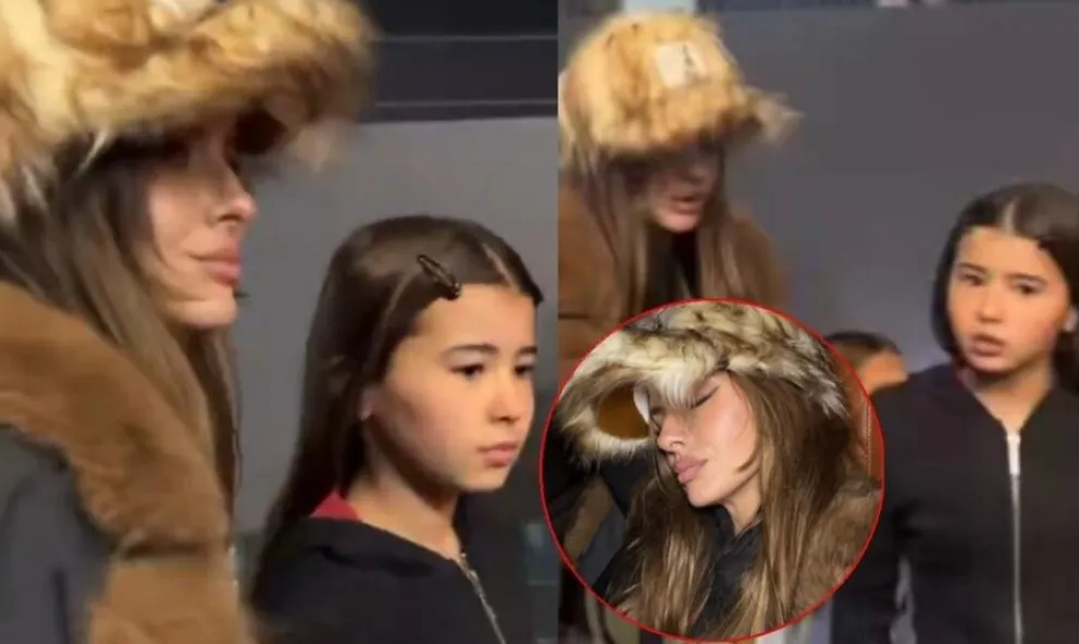 China Su&aacute;rez criticada por gesto con su hija Rufina