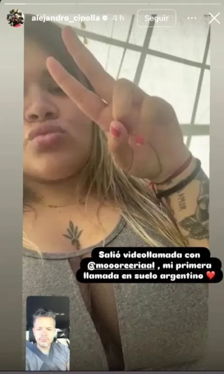 La primera imagen de Morena Rial desde la c&aacute;rcel 