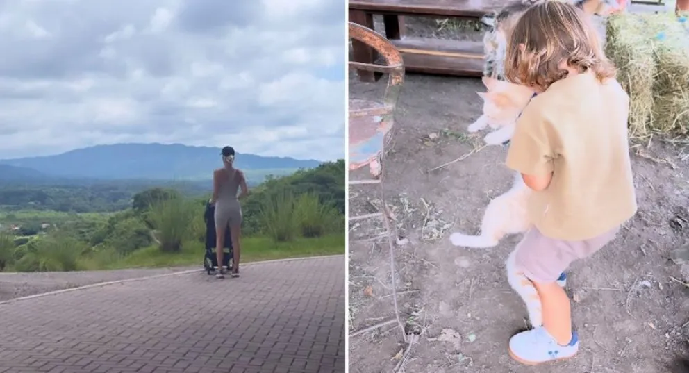 Nicole Neuman eligi&oacute; como destino para vacacionar con sus hijos a Salta