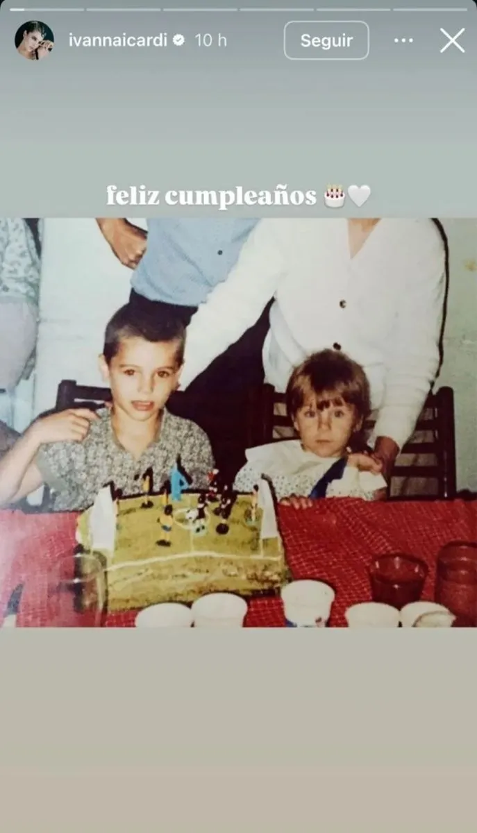 Mauro Icardi ignor&oacute; el saludo de cumplea&ntilde;os de su hermana Ivana