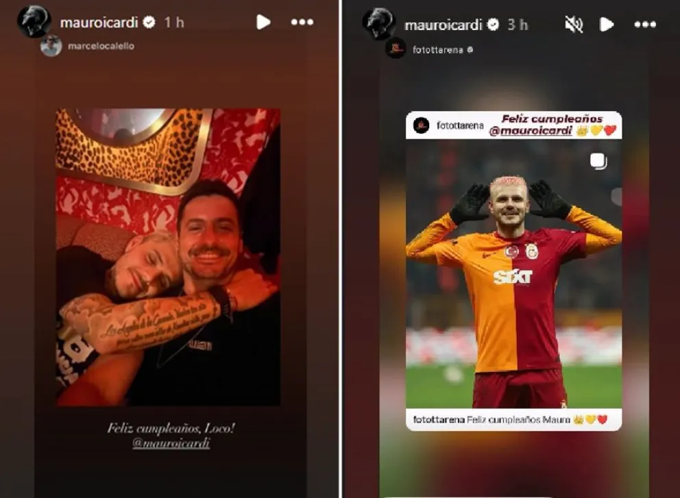 Mauro Icardi ignor&oacute; el saludo de cumplea&ntilde;os de su hermana Ivana
