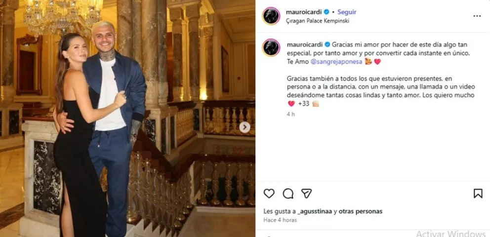 La China Su&aacute;rez le ten&iacute;a una lujosa sorpresa a Mauro Icardi por su cumplea&ntilde;os