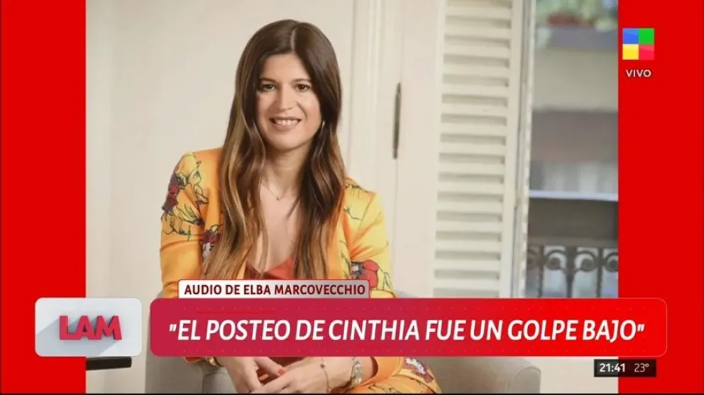 Elba Marcovecchio destroz&oacute; a Cinthia Fern&aacute;ndez tras el pol&eacute;mico posteo