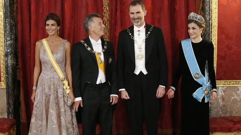 Juliana Awada vinculada al Rey Felipe VI
