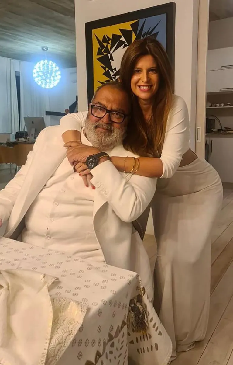 Elba Marcovecchio y Guillermo Francella fueron vistos muy juntos en una fiesta