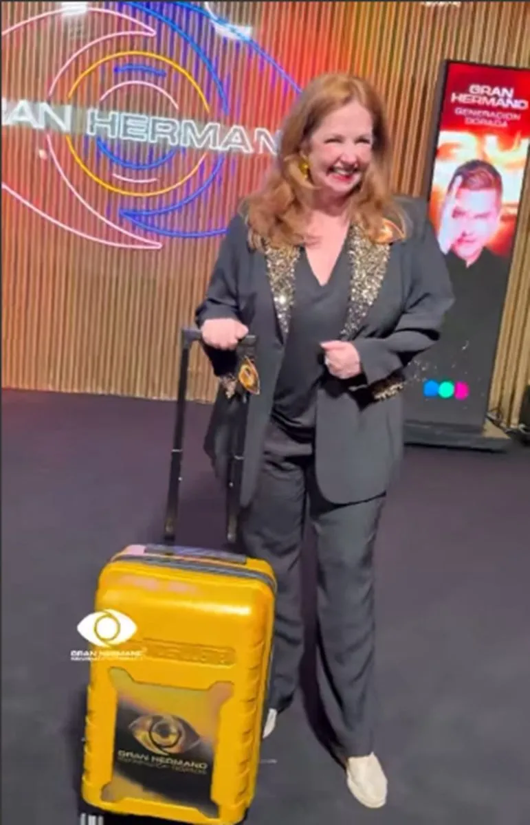 Andrea del Boca debut&oacute; en la gala de Gran Hermano Generaci&oacute;n Dorada