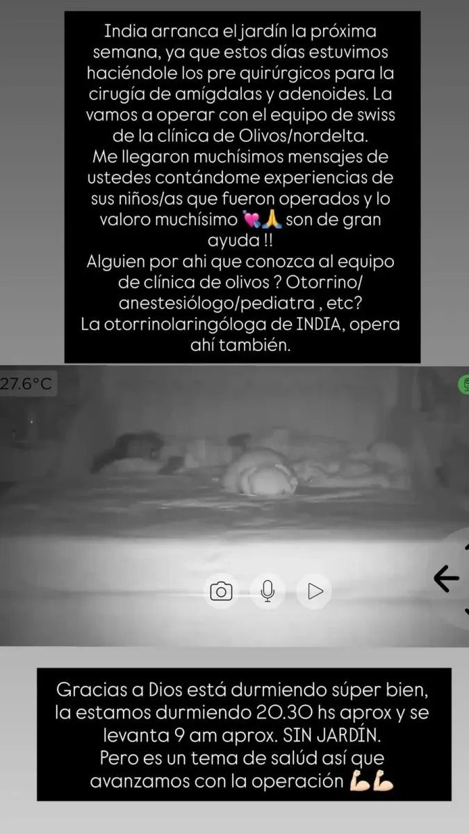 La China Ansa preocup&oacute; a todos con la internaci&oacute;n de su peque&ntilde;a hija