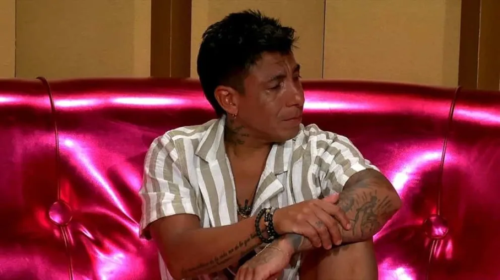 Brian Sarmiento rompi&oacute; en llanto tras un cruce con Andrea del Boca