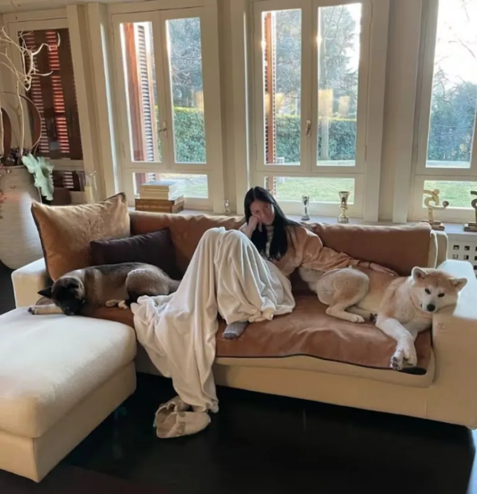 La casa de Oriana Sabatini y Paulo Dybala en Italia