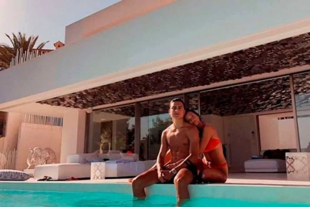 La casa de Oriana Sabatini y Paulo Dybala en Italia