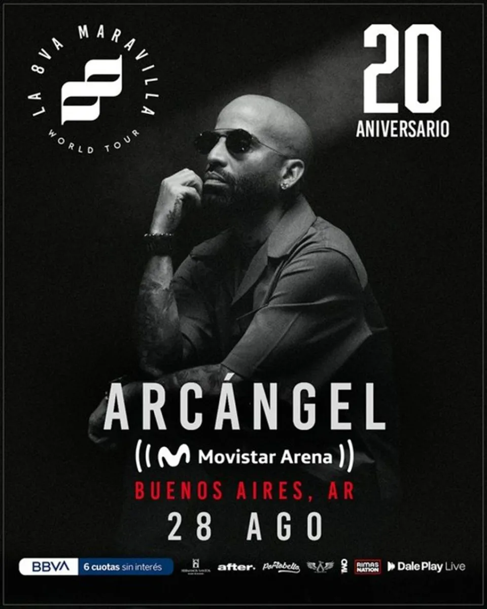 Arc&aacute;ngel agot&oacute; el Movistar Arena y sum&oacute; una nueva fecha
