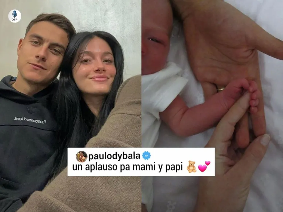 Paulo Dybala atraviesa un dif&iacute;cil momento tras el nacimiento de su hija