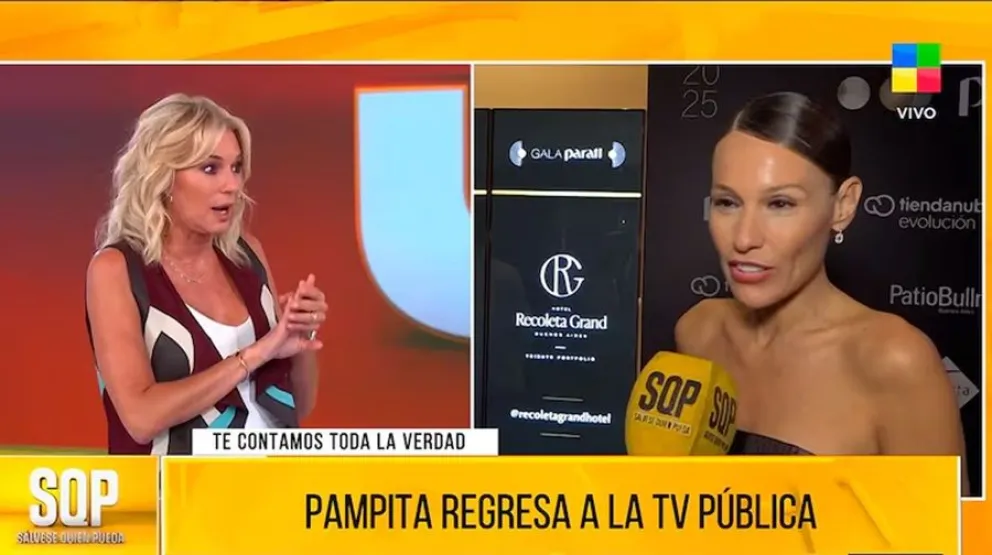 El contrato millonario de Pampita para trabajar en le TV p&uacute;blica