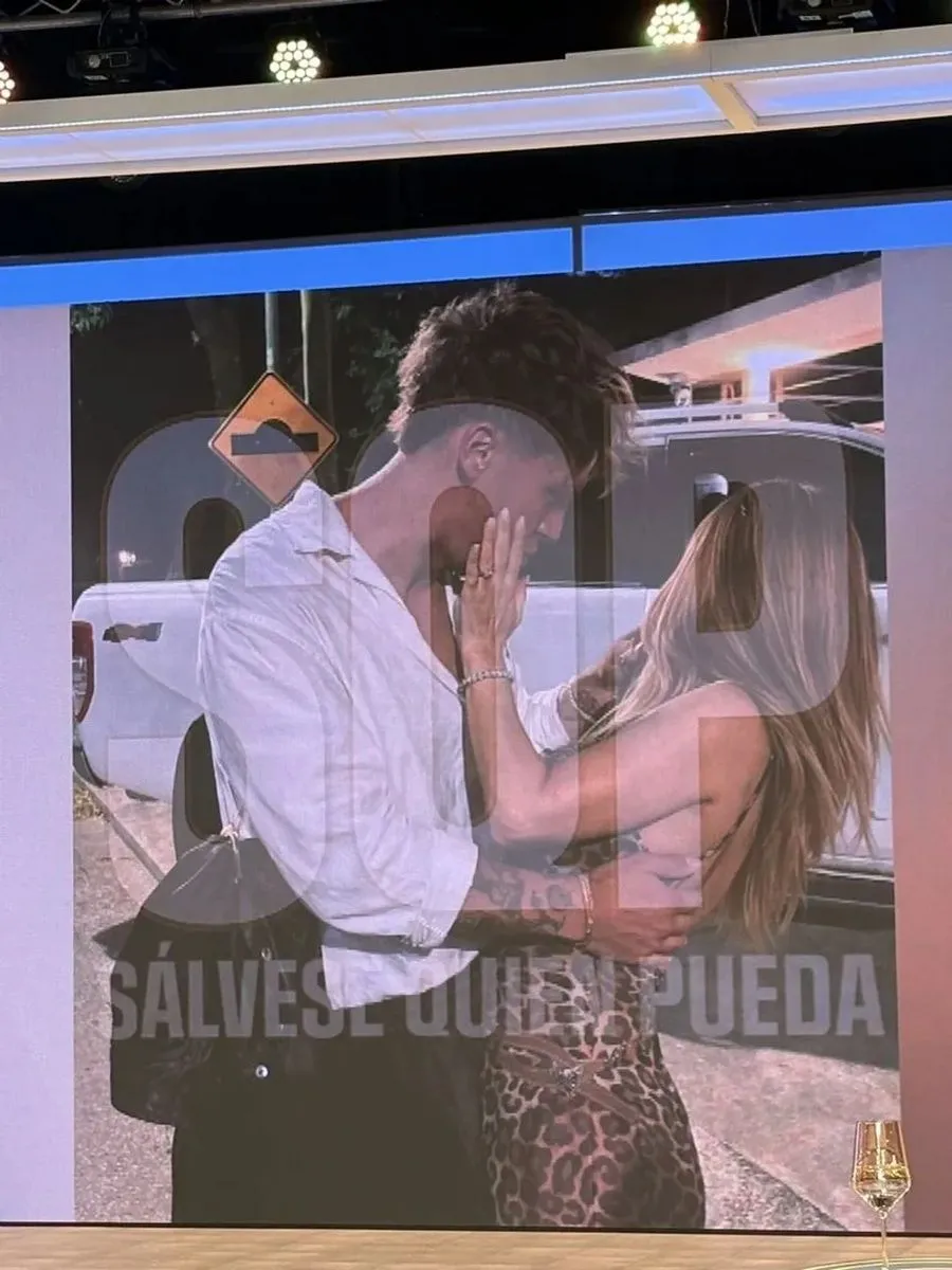 La foto editada que present&oacute; Eva Anderson contra Ian Lucas
