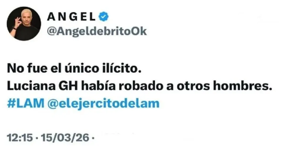 La ex Gran Hermano que fue detenida por robo