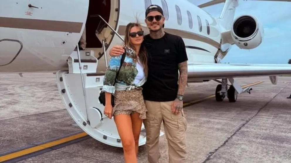 Mauro Icardi y la China Su&aacute;rez viajan de urgencia a la Argentina