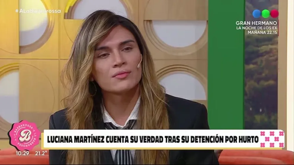 Luciana Mart&iacute;nez habl&oacute; sobre lo que pas&oacute; en el hotel