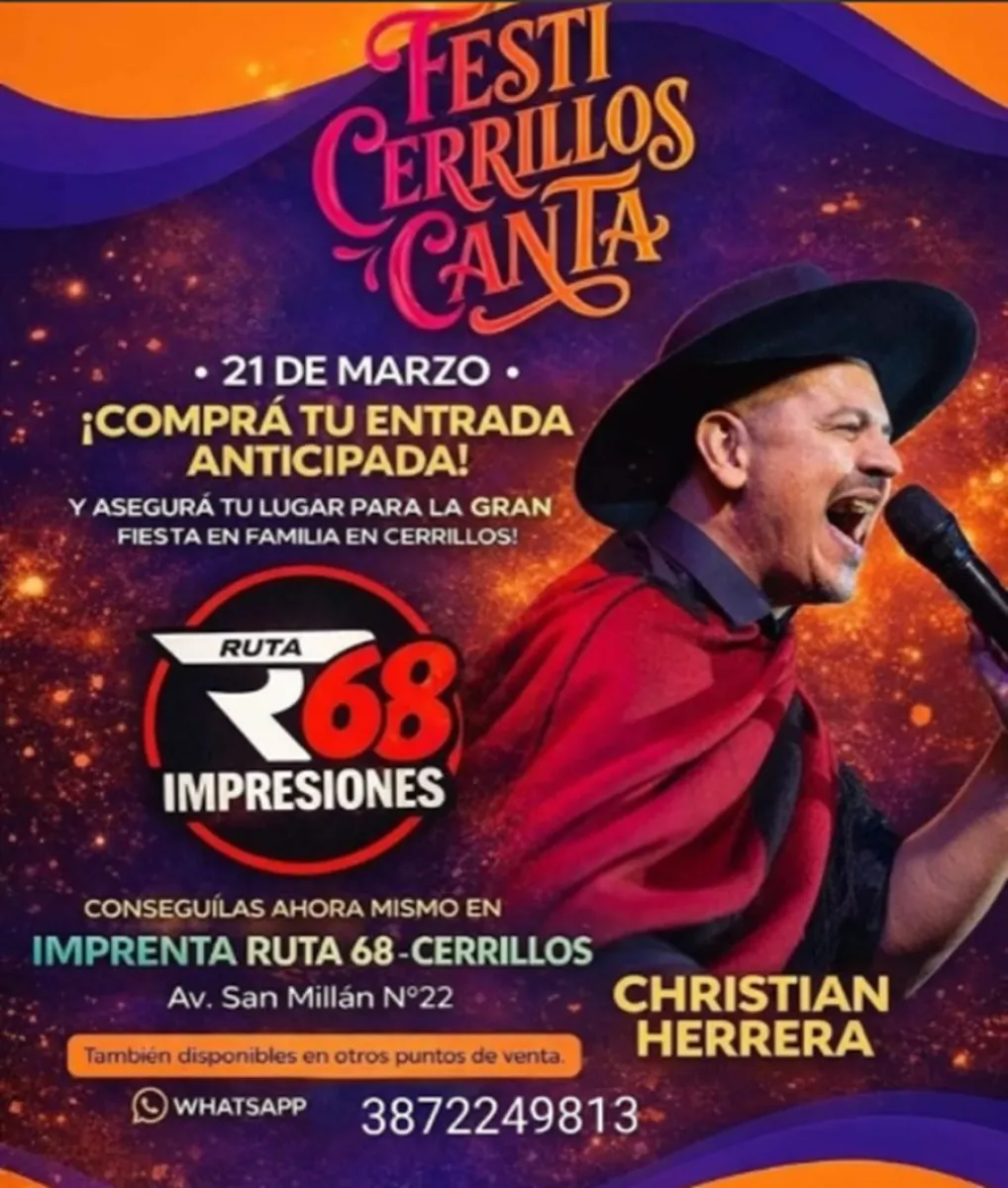 Festival Cerrillos Canta hoy s&aacute;bado