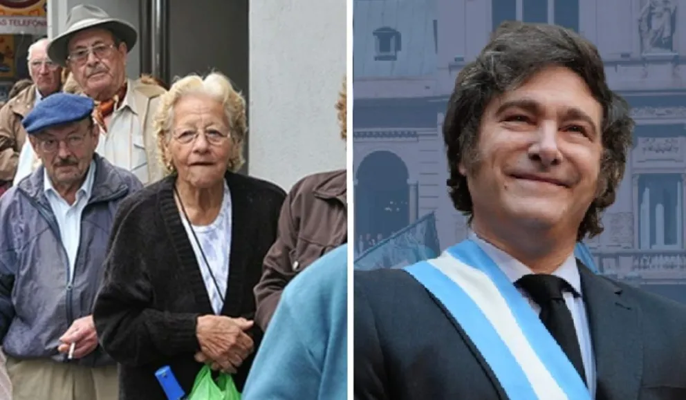 Aumento de jubilaciones en abril y Javier Milei decide el bono 