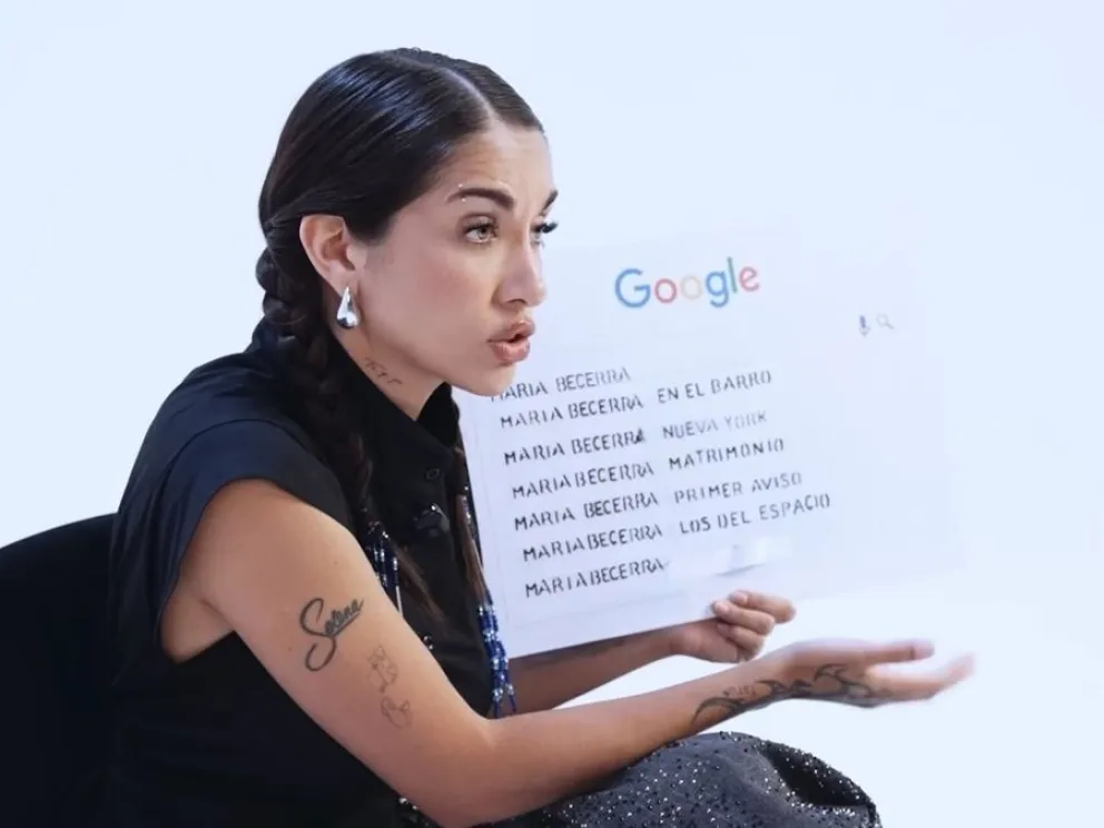 Mar&iacute;a Becerra fue contundente con el tema de Emilia Mernes