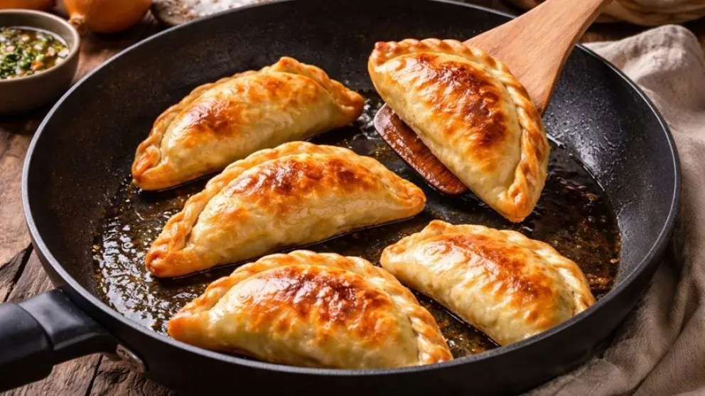 El secreto para recalentar empanadas y que queden crocantes