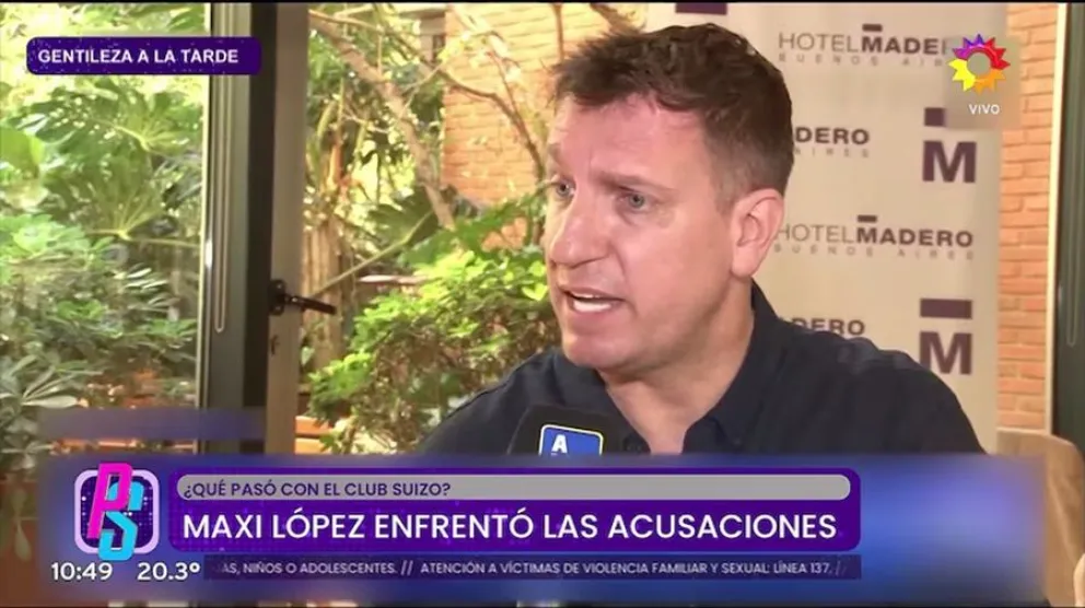 Maxi L&oacute;pez habl&oacute; sobre las acusaciones estafa a su socio en Suiza