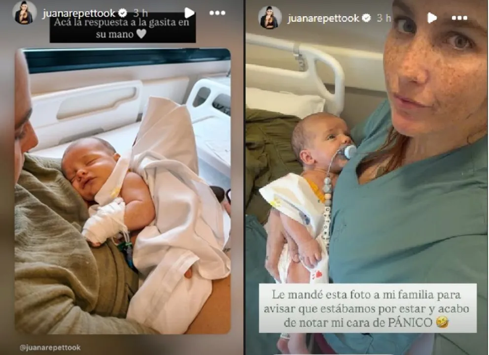 Juana Repetto revel&oacute; cirug&iacute;a de sus beb&eacute;