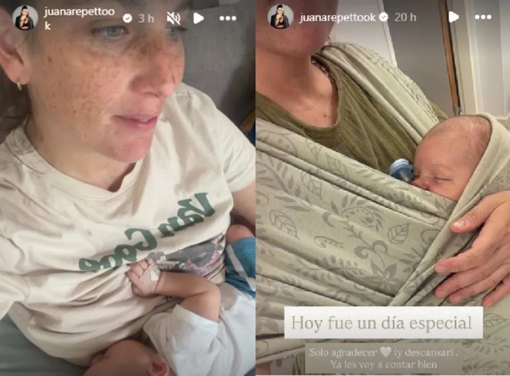 Juana Repetto revel&oacute; cirug&iacute;a de sus beb&eacute;