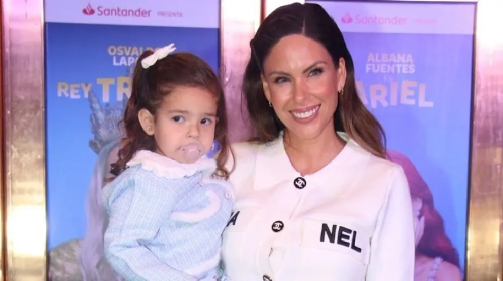 Barby Franco tuvo un accidente en su auto junto a su hija
