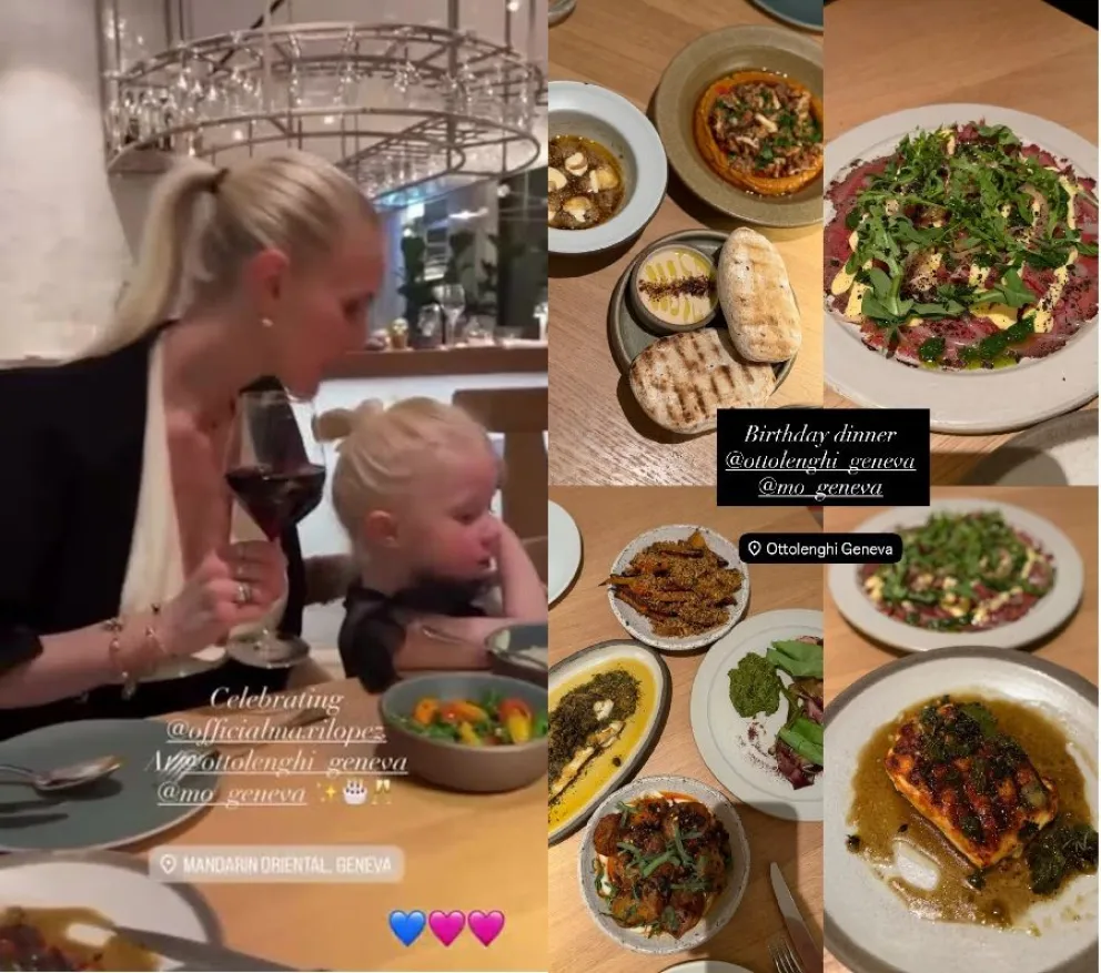 Lujoso cumplea&ntilde;os de Maxi L&oacute;pez en Suiza