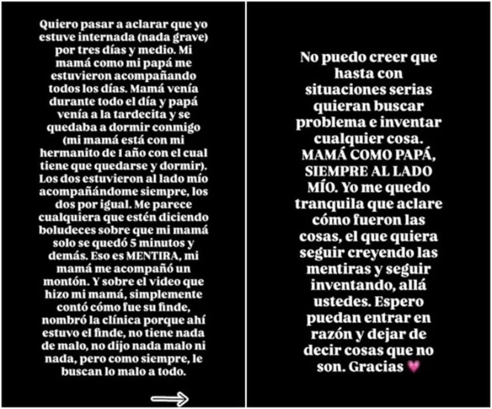 Allegra rompe el silencio sobre el conflicto de Nicole Neumann y Fabi&aacute;n Cubero