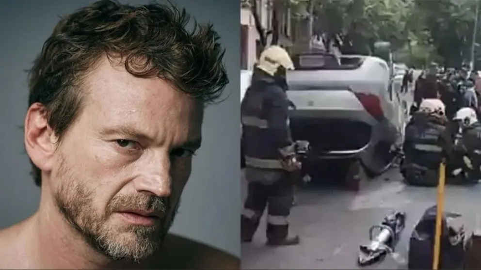 Fuerte accidente sufri&oacute; Guillermo Pfening en Buenos Aires