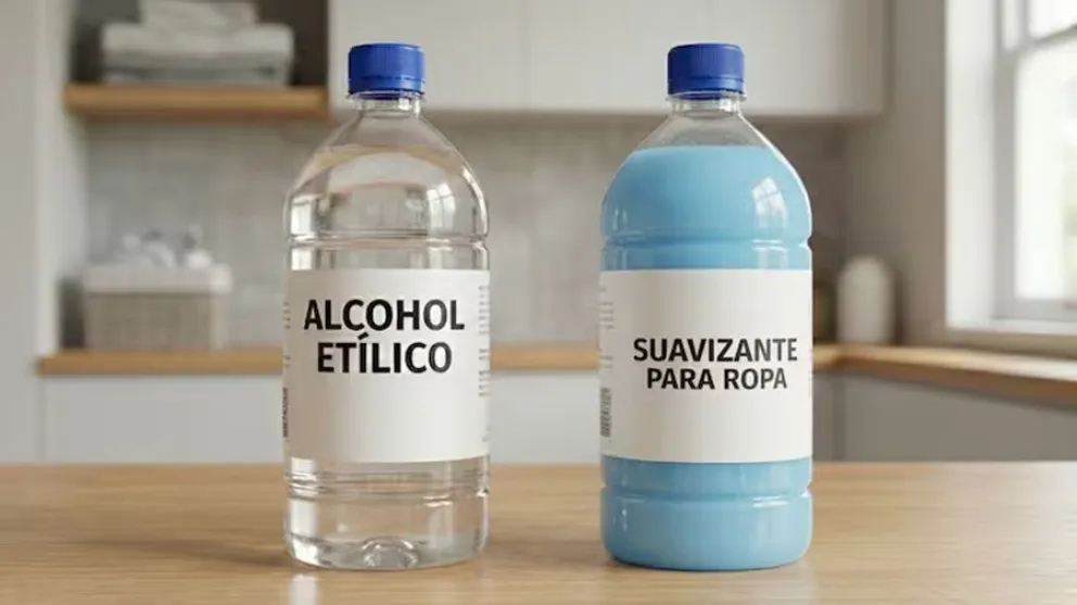 El truco casero para preparar una aromatizante con alcohol y suavizante
