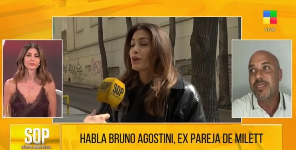 Milett Figueroa y Marcelo Tinelli en silencio mientras un ex novio se sincer&oacute;