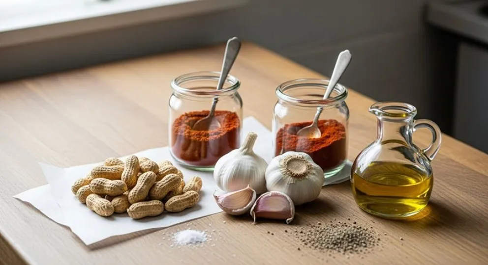 La receta de man&iacute; picante al ajo argentino