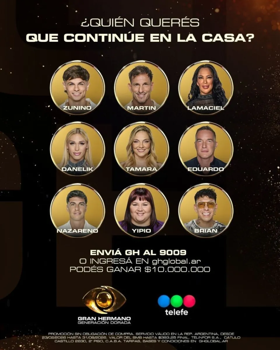 As&iacute; qued&oacute; la placa de nominados 
