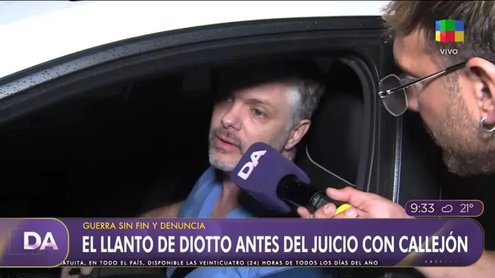 Ricky Diotto habl&oacute; del juicio que le impuso Mar&iacute;a Fernanda Callej&oacute;n