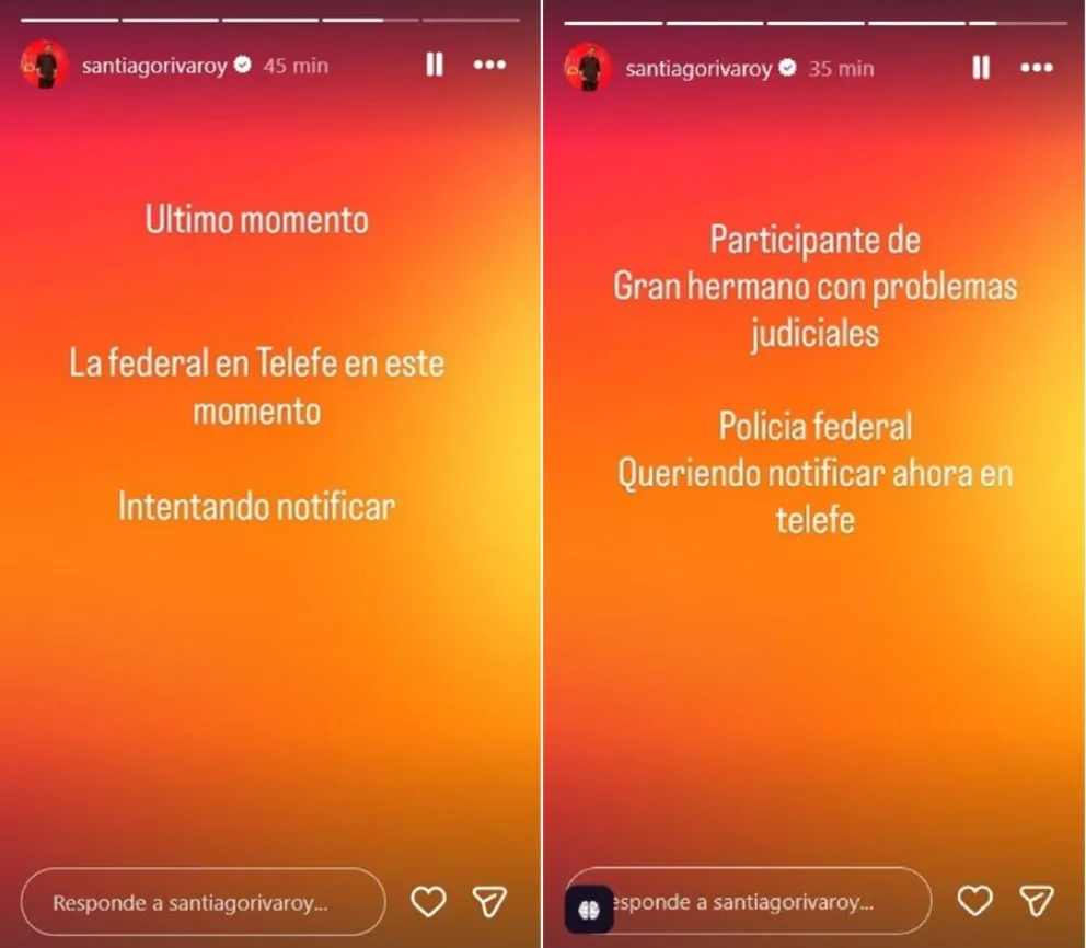 La polic&iacute;a federal lleg&oacute; a Telefe con notificaci&oacute;n para un participante