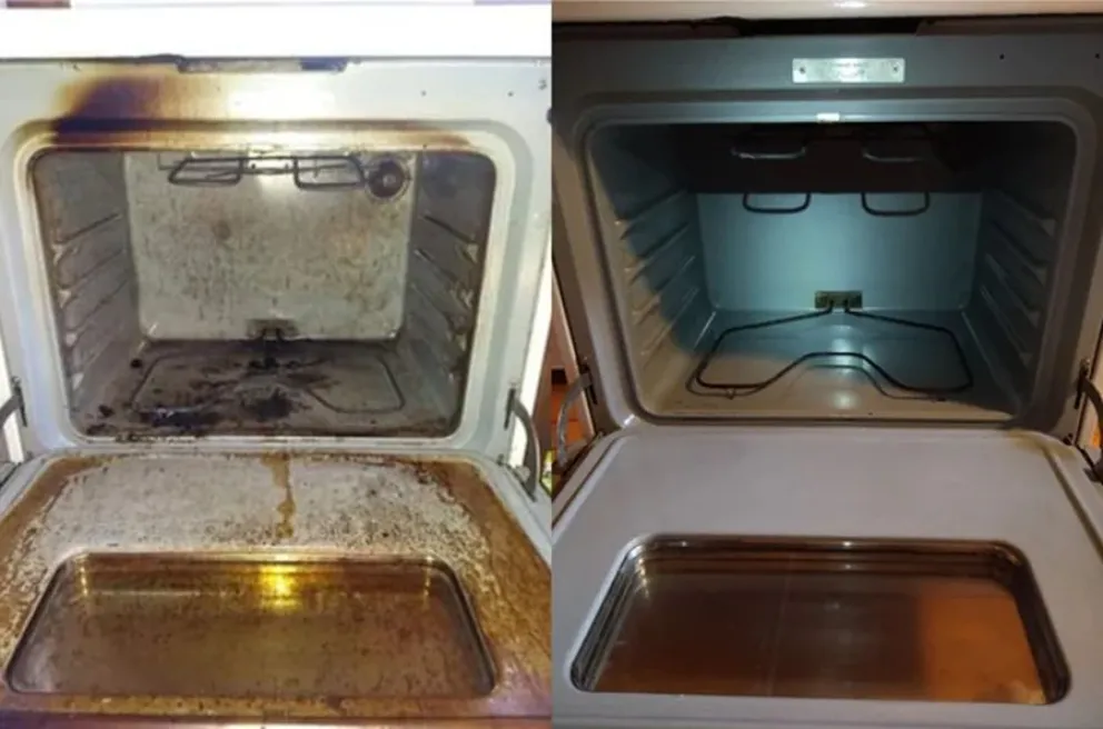 El truco para que tu horno luzca impecable